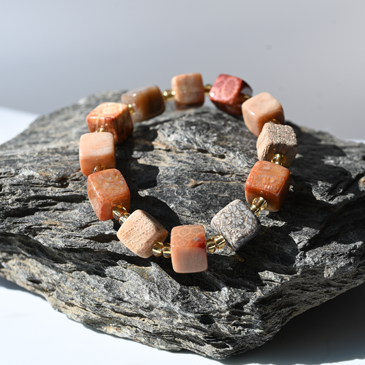 Cube Coral Jade
