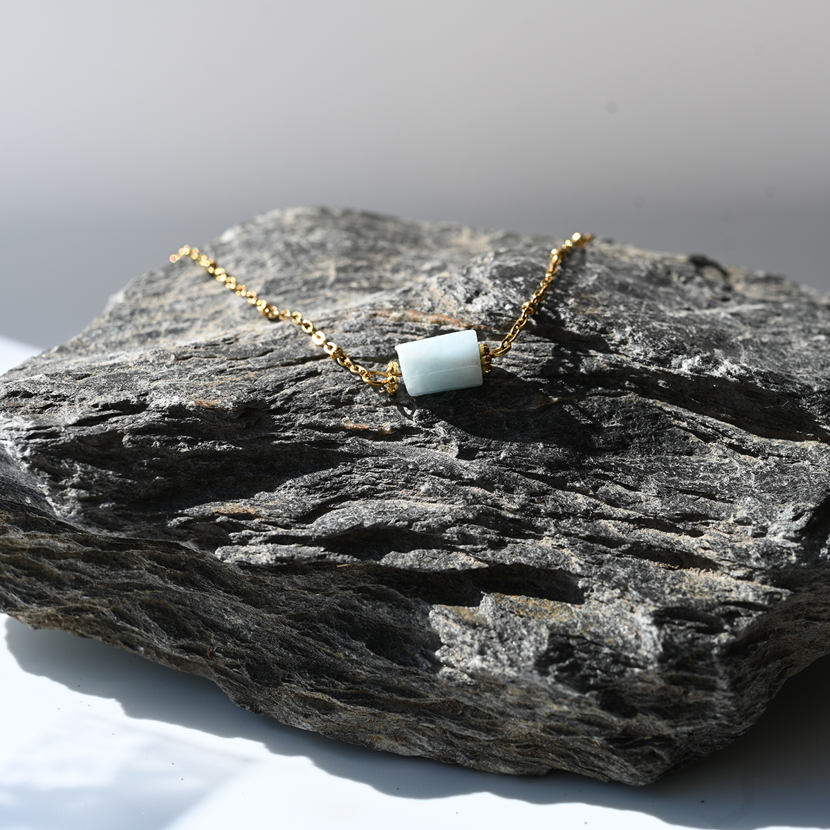 Delicate Stone Necklace