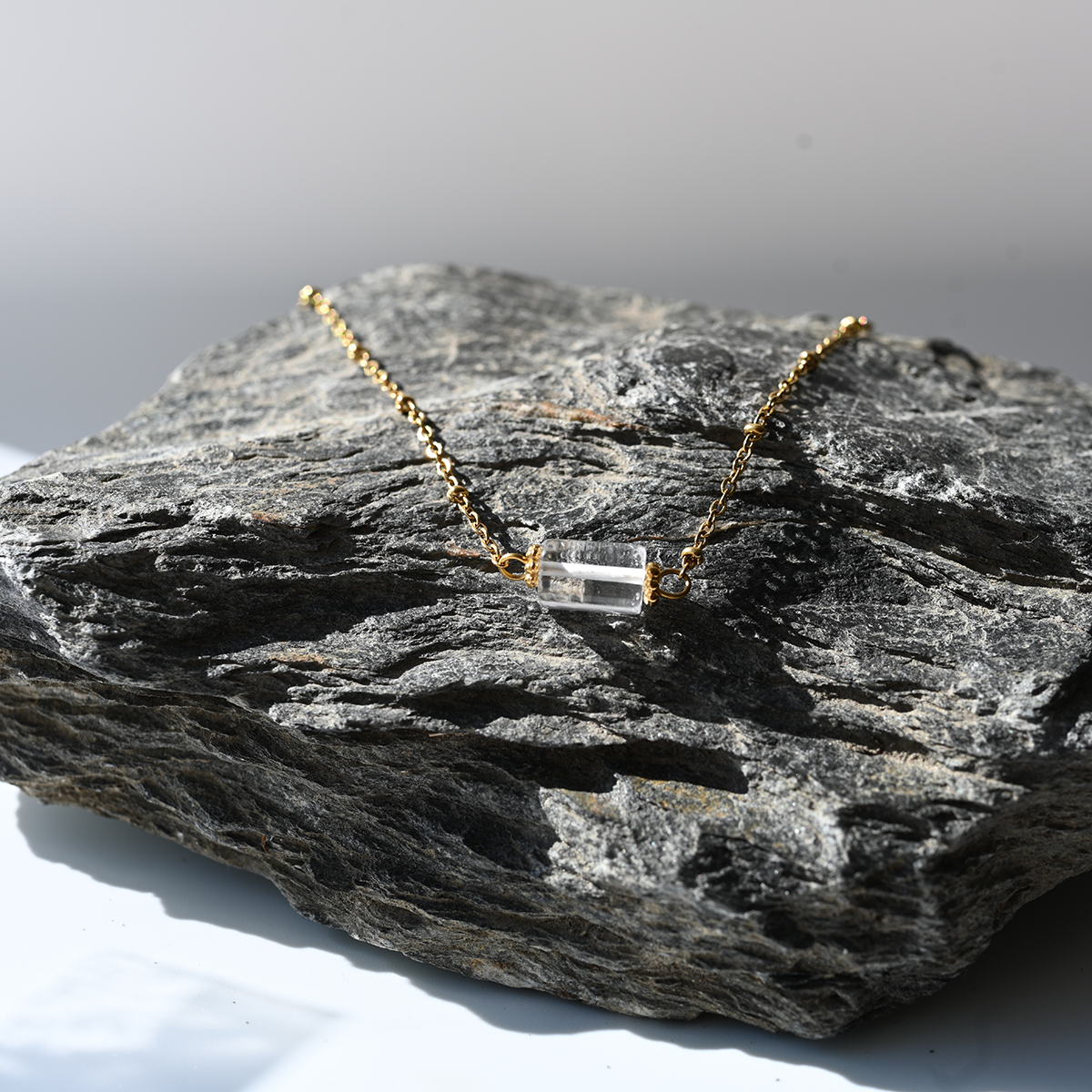 Delicate Stone Necklace