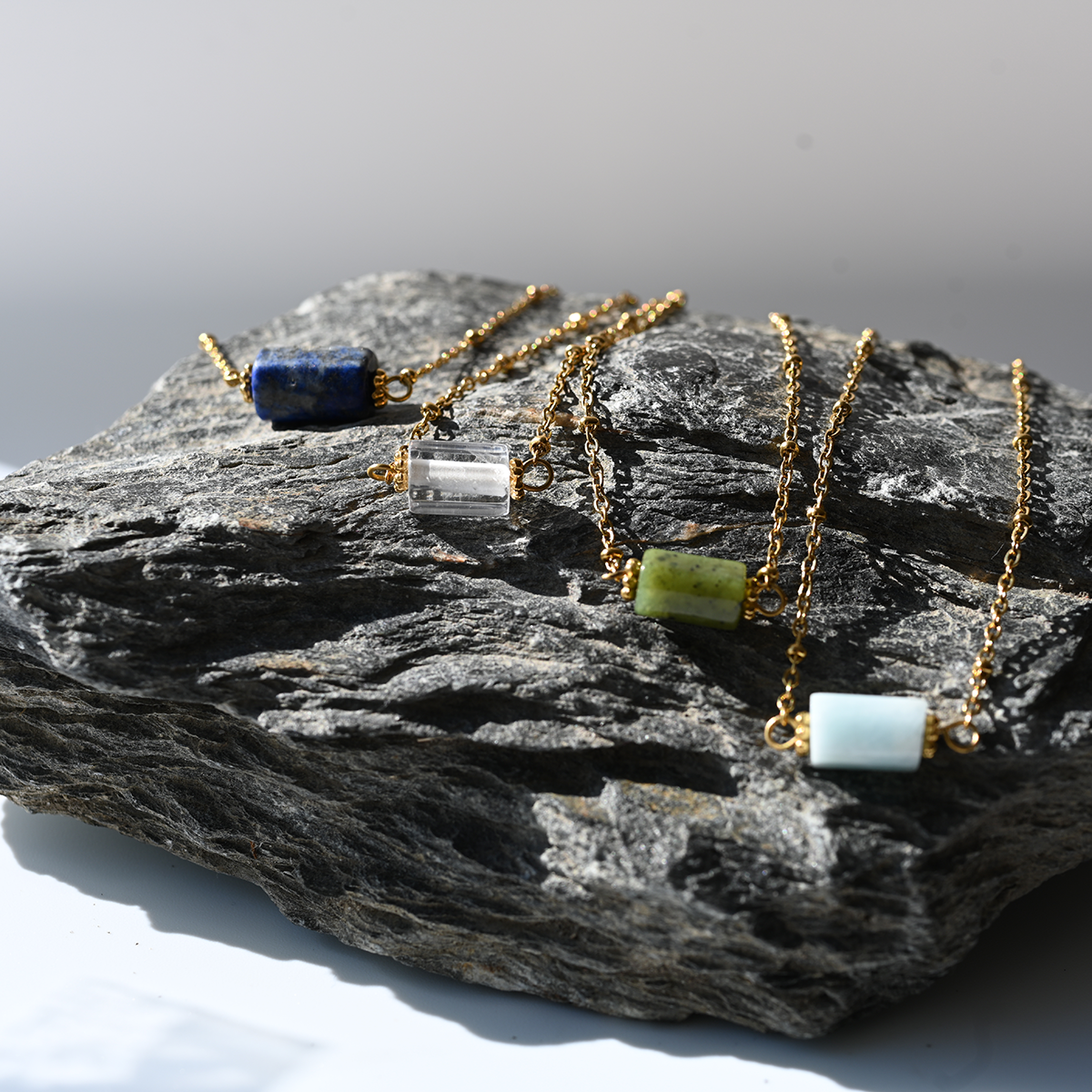 Delicate Stone Necklace